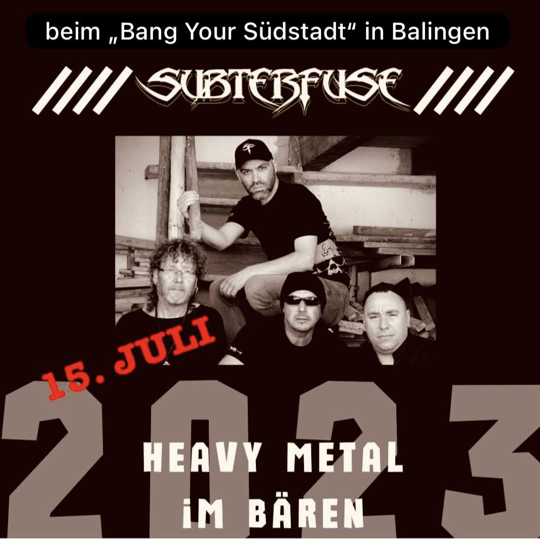 Bang Your Südstadt im Bären Balingen (2023)